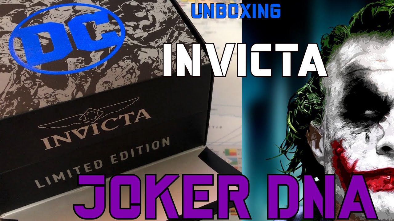 Unboxing Invicta edición limitada del Joker. Primeras impresiones en español
