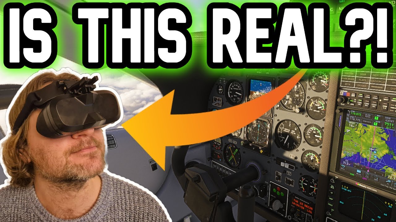 How is THIS POSSIBLE?! VR Flight Simulation in 2026...