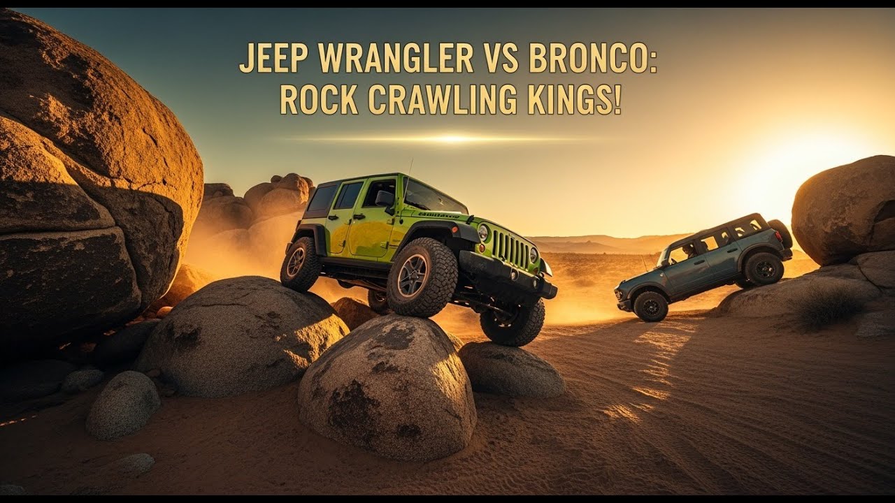 Jeep Wrangler vs Ford Bronco: Who Really Owns the Off-Road Throne? | Clutch Zone
