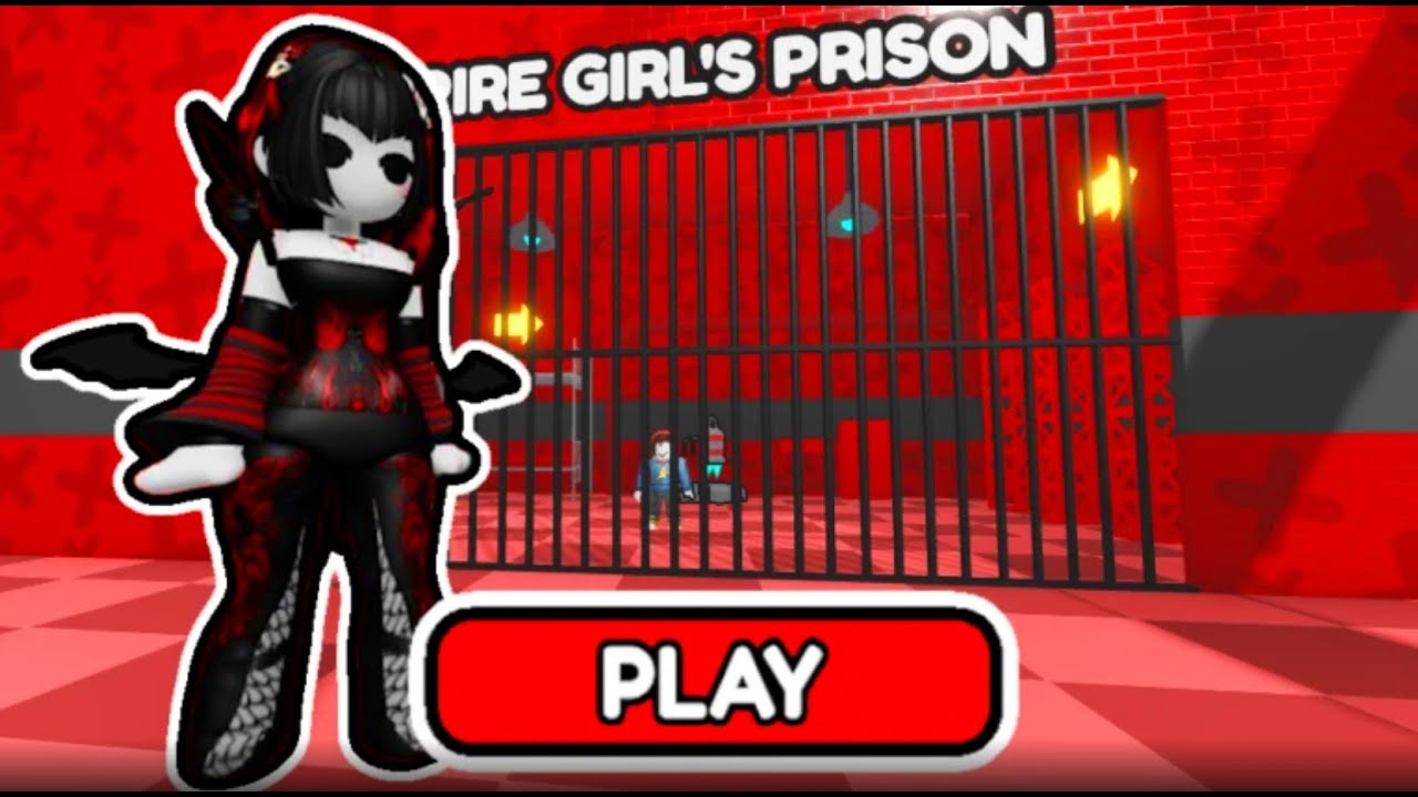 Roblox VAMPIRE GIRL'S PRISON RUN OBBY!