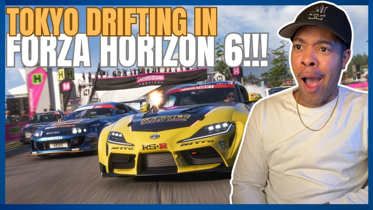 TOKYO DRIFT FORREAL!!!! | FORZA HORIZON 6 GAMEPLAY REACTION