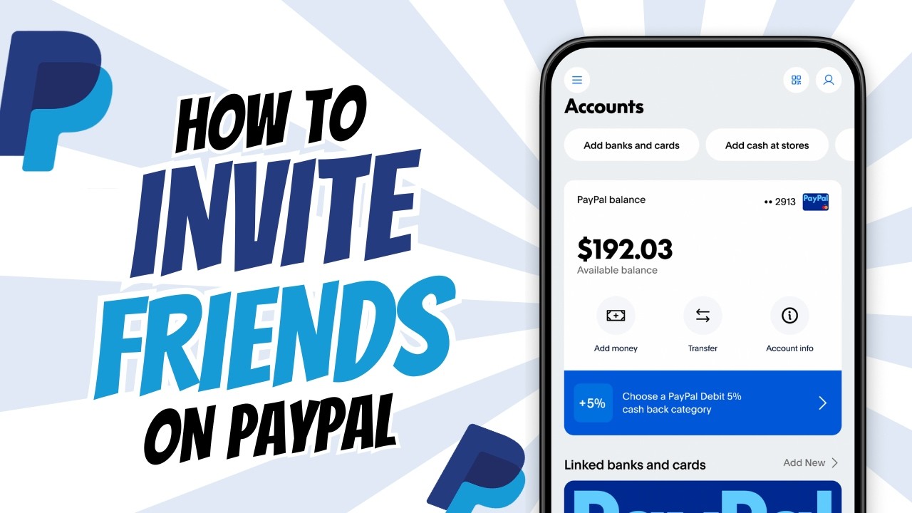 How to Invite Friends in PayPal - Refer & Earn EASY MONEY!