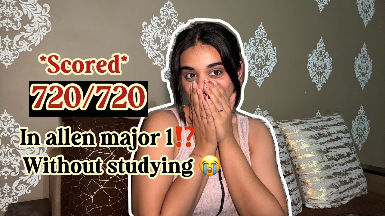 I attempted *NEET MOCK TEST* without being a NEET Aspirant and scored 720/720⁉️#neet2026 