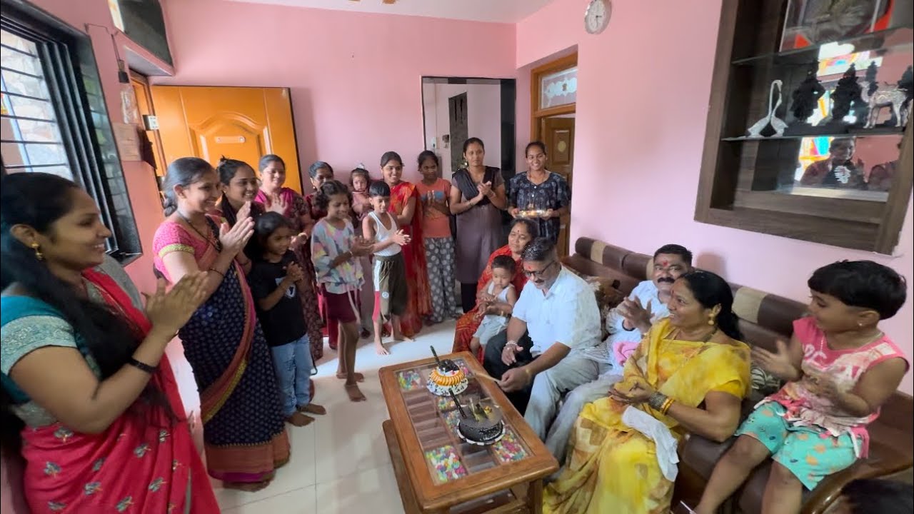 HAPPY ANNIVERSARY  MAMMI PAPPA & NANA NANI | Special Day | VLOGGER SAGGY | Marathi Vlogs
