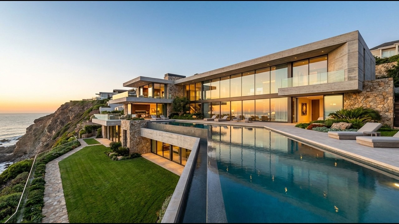 Living in 2046: Inside a $750M Ultra-Modern Mega Mansion | FUTURE of Home Designs
