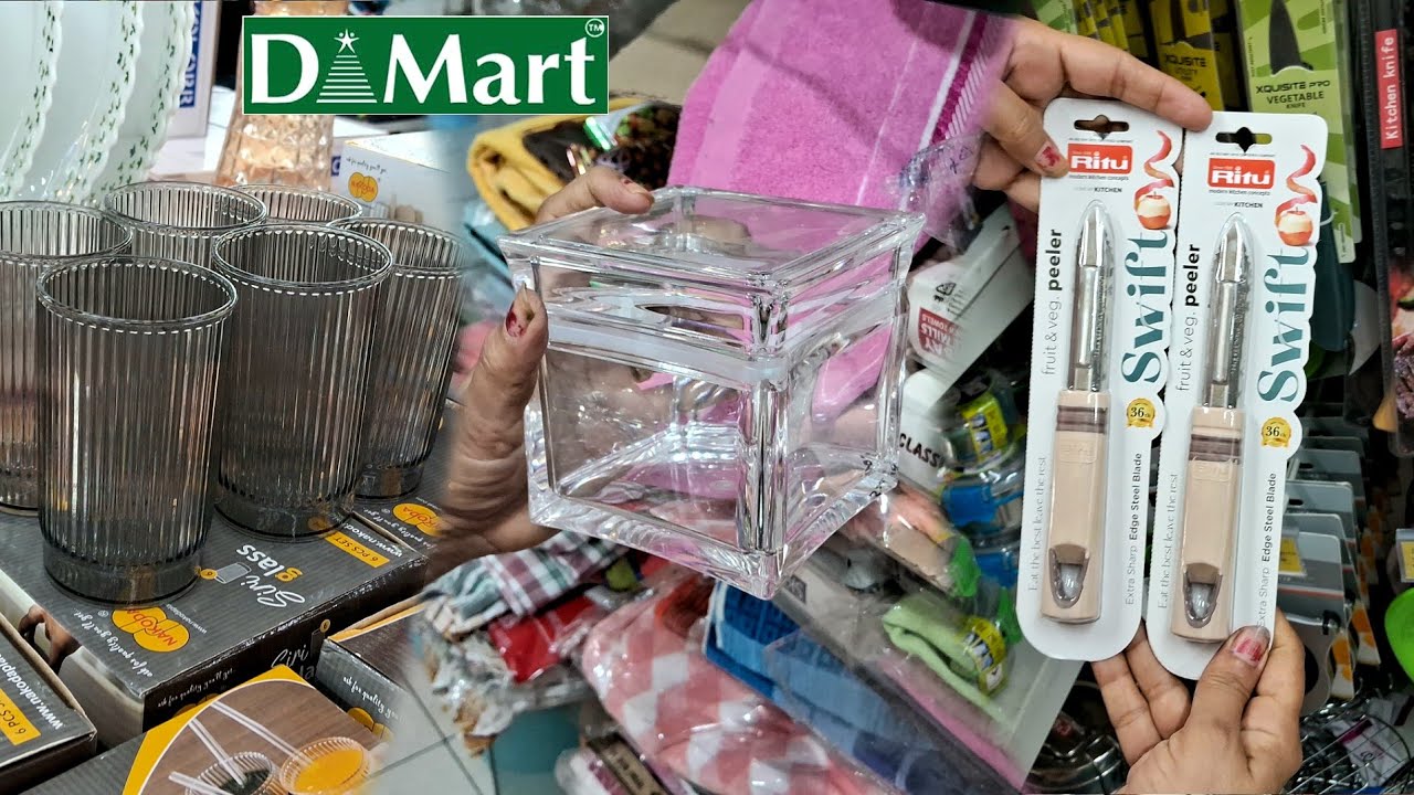 D MART all new kitchen products ! 🤩 new price drop / *ONLINE AVAILABLE* | dmart kitchen products