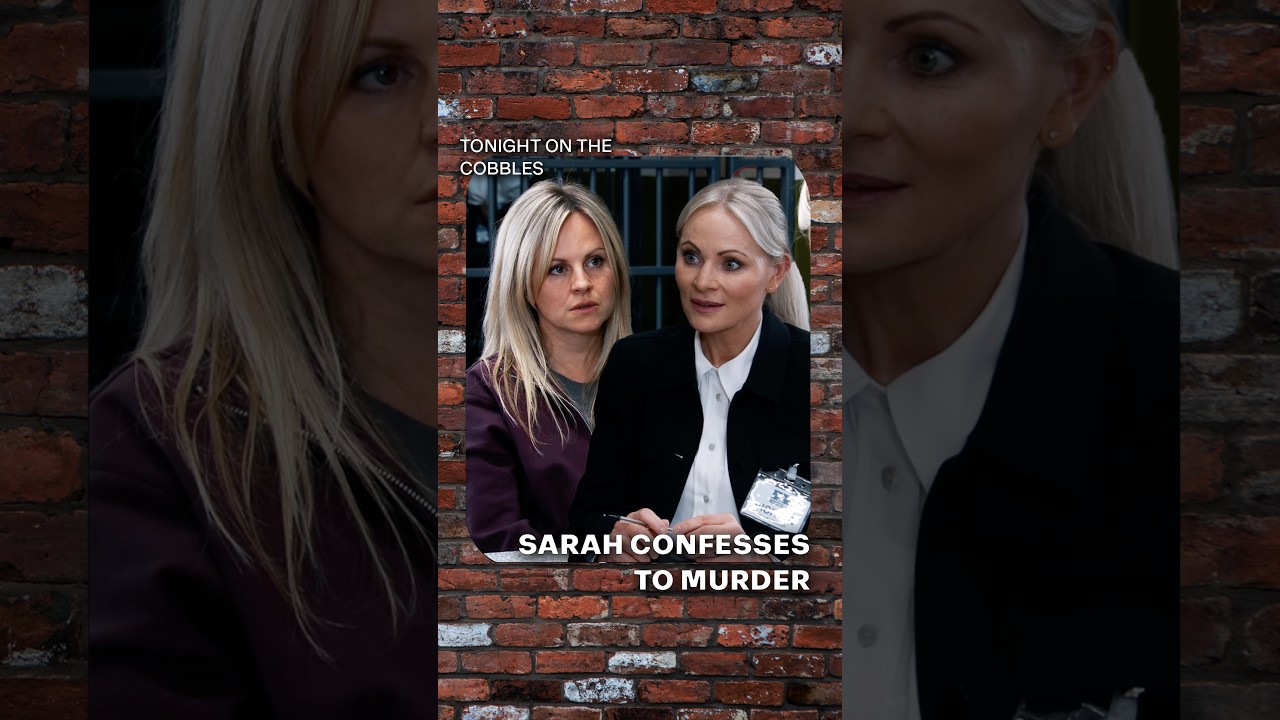 Sarah tells DS Connor-Swain that she murdered Theo 😳 | Coronation Street #corrie
