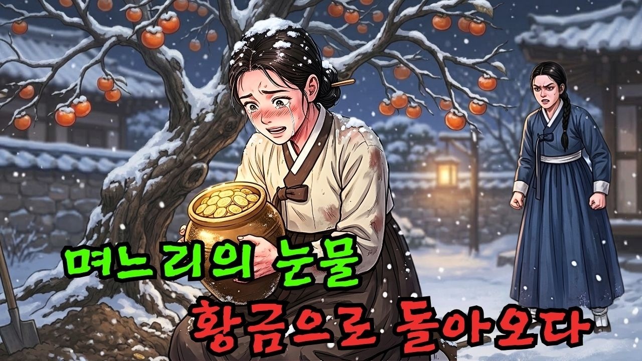 | 야담 옛날이야기 오디오북 수면동화 전설 민담깊은 인과응보의 교훈: 욕심쟁이 동서는 빈손, 고생한 형님은 큰 보상을 받다