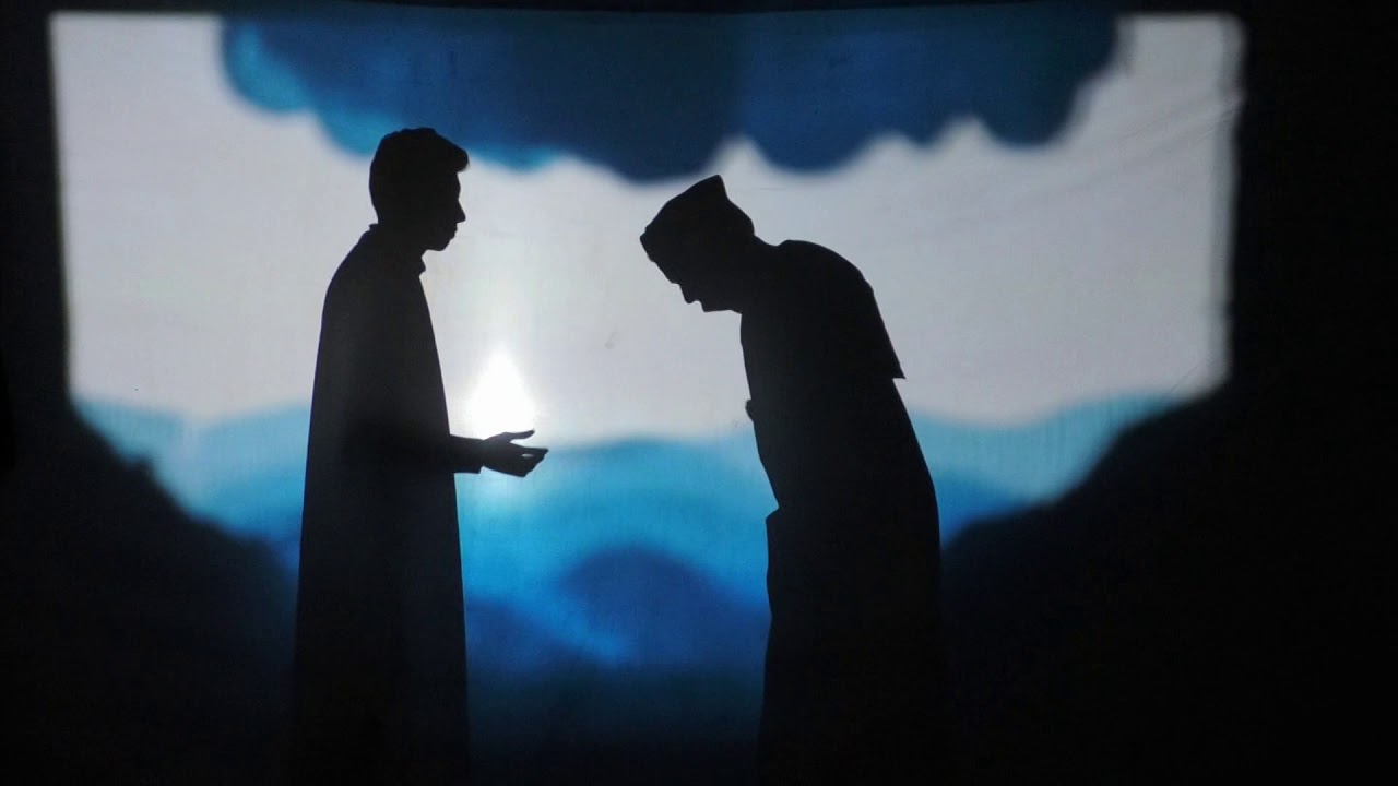 خيال ظل . قصه حياه السيد المسيح. Shadow show , the life story of jesus
