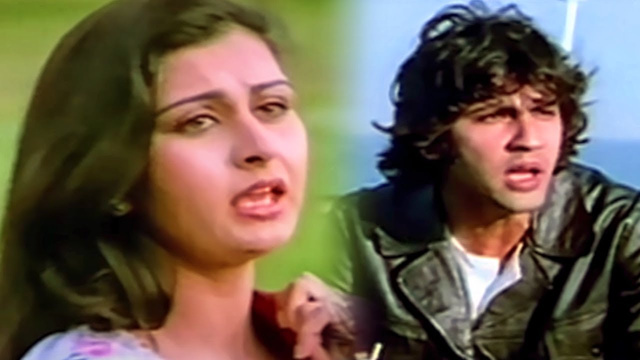 दिल के आसमान पे गम की घटा छाई (रोमांस) | Kumar Gaurav, Poonam Dhillon | अमित कुमार, लता मंगेशकर