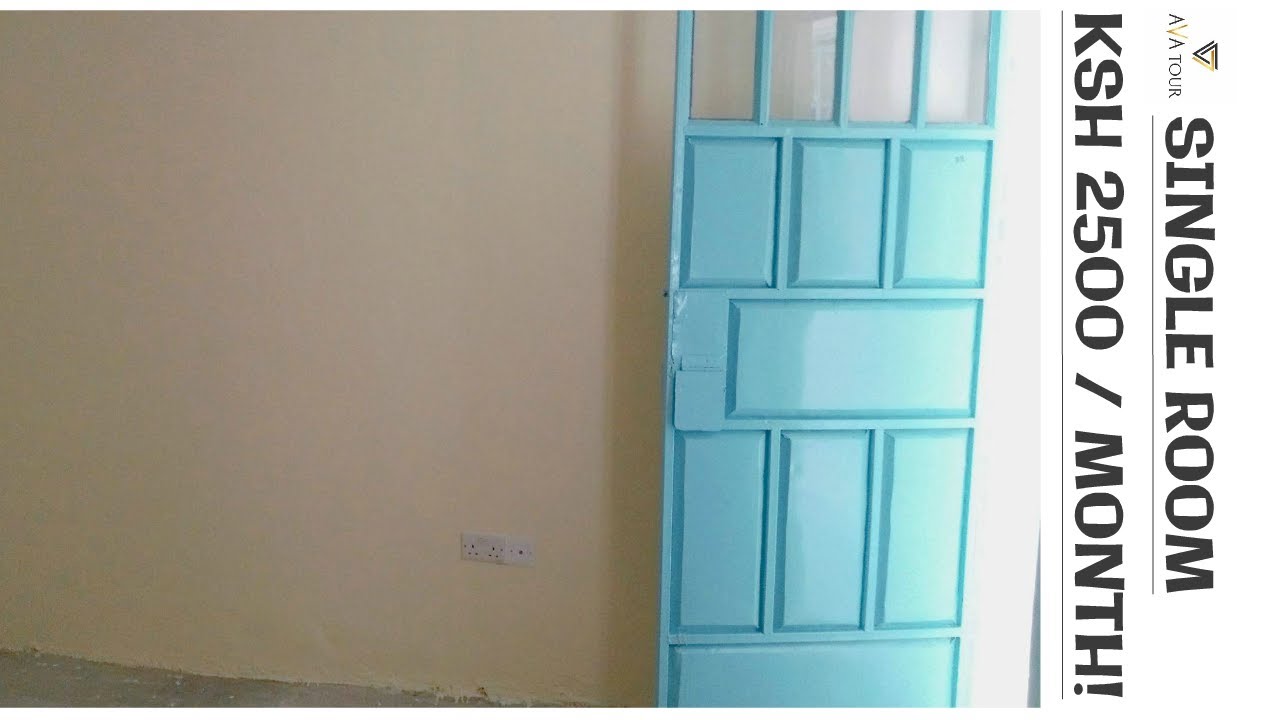 Ksh 2,500 SINGLE ROOM APARTMENT TOUR. #singleroomtour