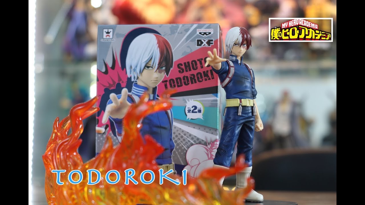 Unboxing Shoto Todoroki figure BANPRESTO DXF - My Hero Academia-