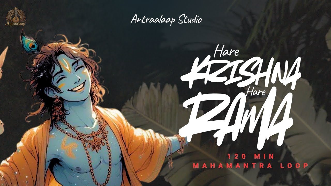 120 Minutes Hare Krishna Hare Rama Mahamantra | Sung by Veena | Music & Mix by Ritik Sharma