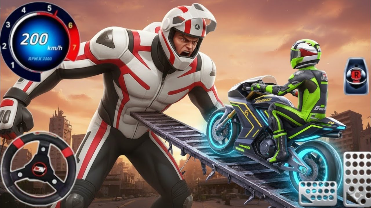 This Dirt Bike Race Is INSANE 😱 | Extreme Motocross Impossible Stunts Gameplay