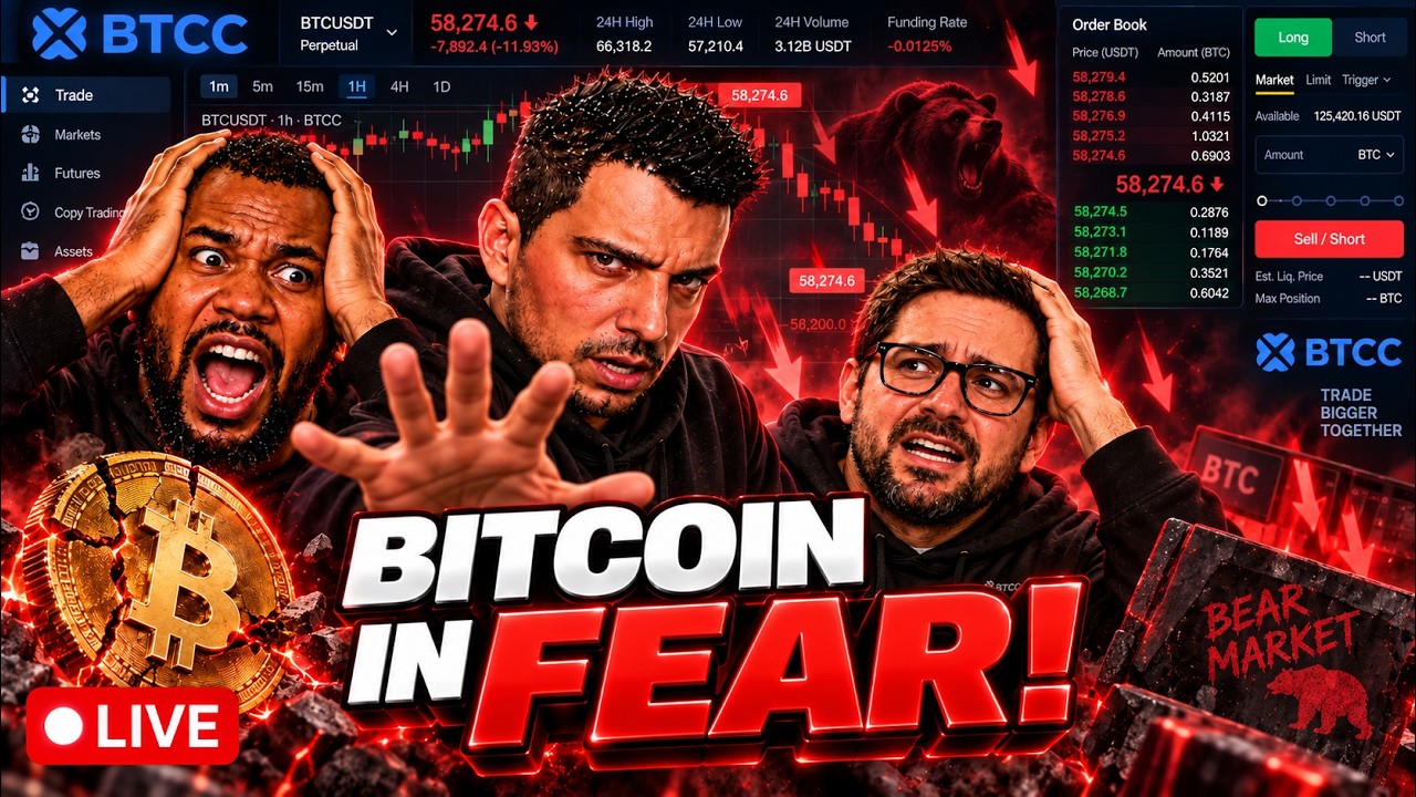 Bitcoin Pulls Back to 84k (Live Trading)