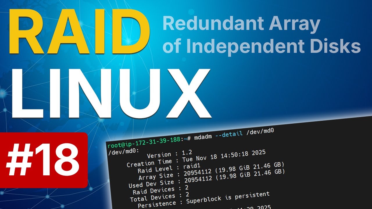 Software RAID w Linux - RAID 1 z mdadm, hot spare i recovery po awarii dysku