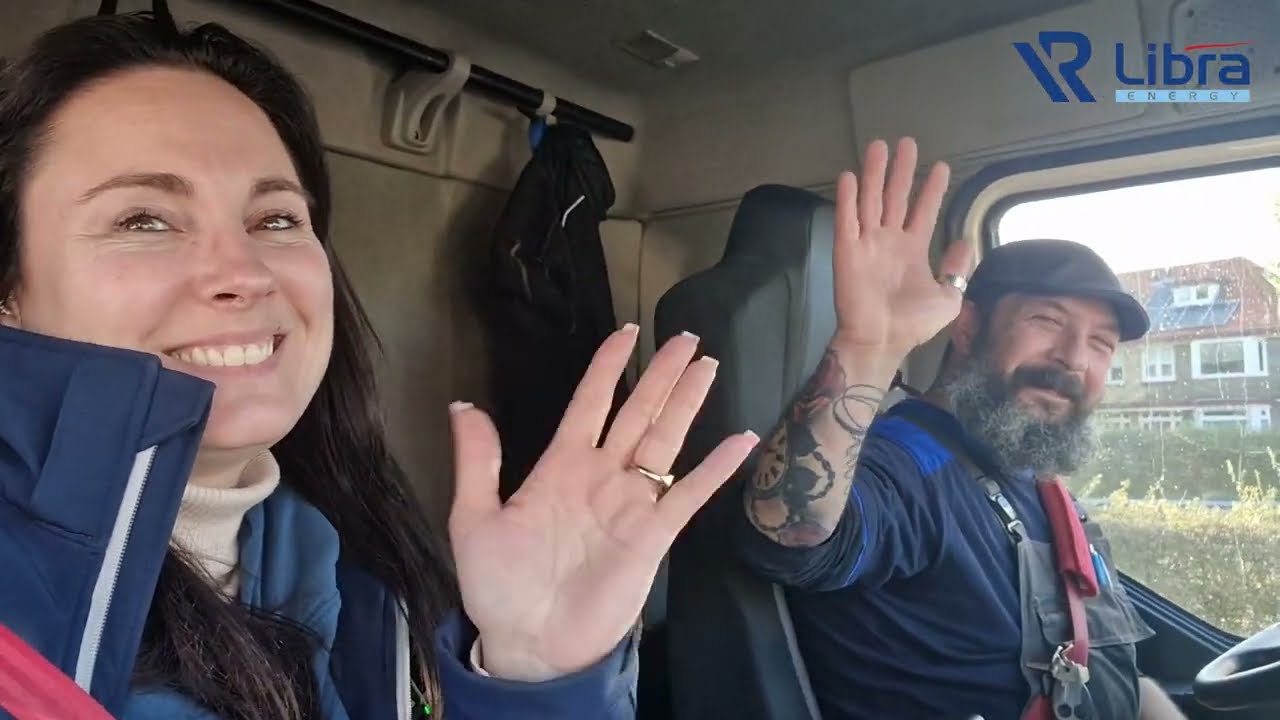 Onderweg met David tijdens de Dag van de Vrachtwagenchauffeur