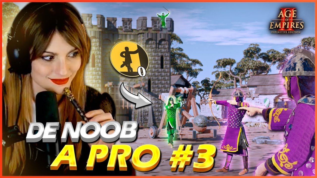 AGE OF EMPIRES II con TATOH | De noob a Pro #3 🌚🔥 [CLASE COMPLETA] | Cristinini