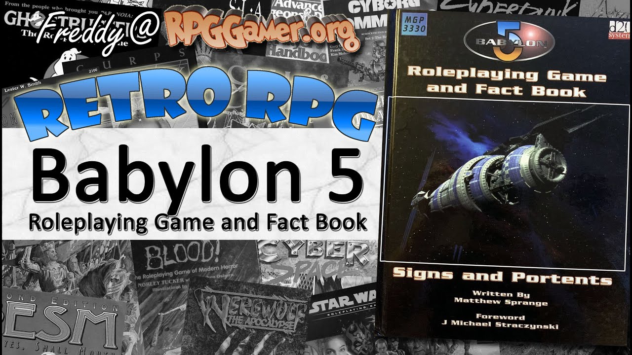 Babylon 5 Roleplaying Game and Fact Book (Mongoose Publishing, 2003) | Retro RPG