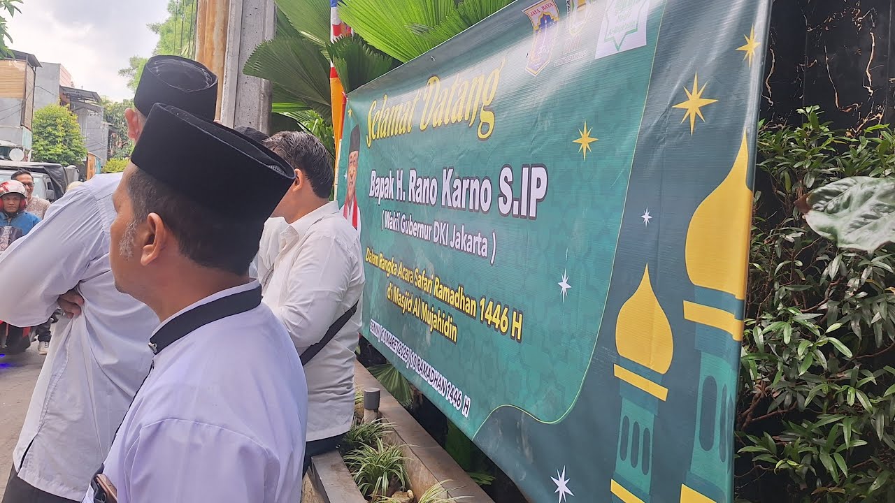 LIVE! SAFARI RAMADAN WAGUB SI DOEL DI MASJID AL MUJAHIDIN LEBAK BULUS