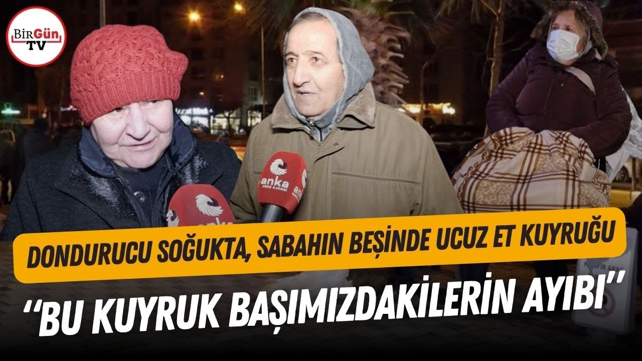 Sabahın beşinde ucuz et kuyruğu! Yurttaşlar isyan etti: 