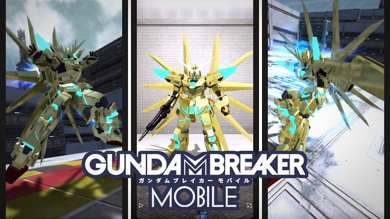 Buil Strike Galaxy Cosmos (Backpack) Showcase | Gundam Breaker Mobile (HD)