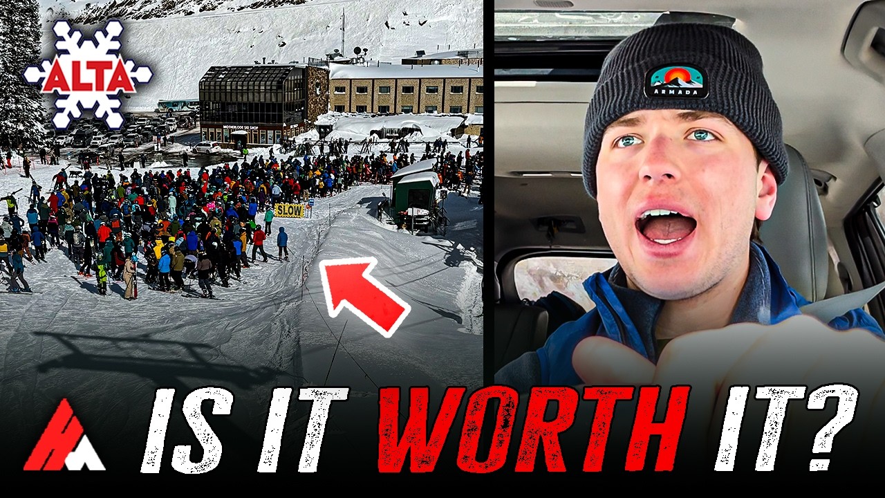 the TRUTH about Alta Powder Days | Storm of the season hits Utah