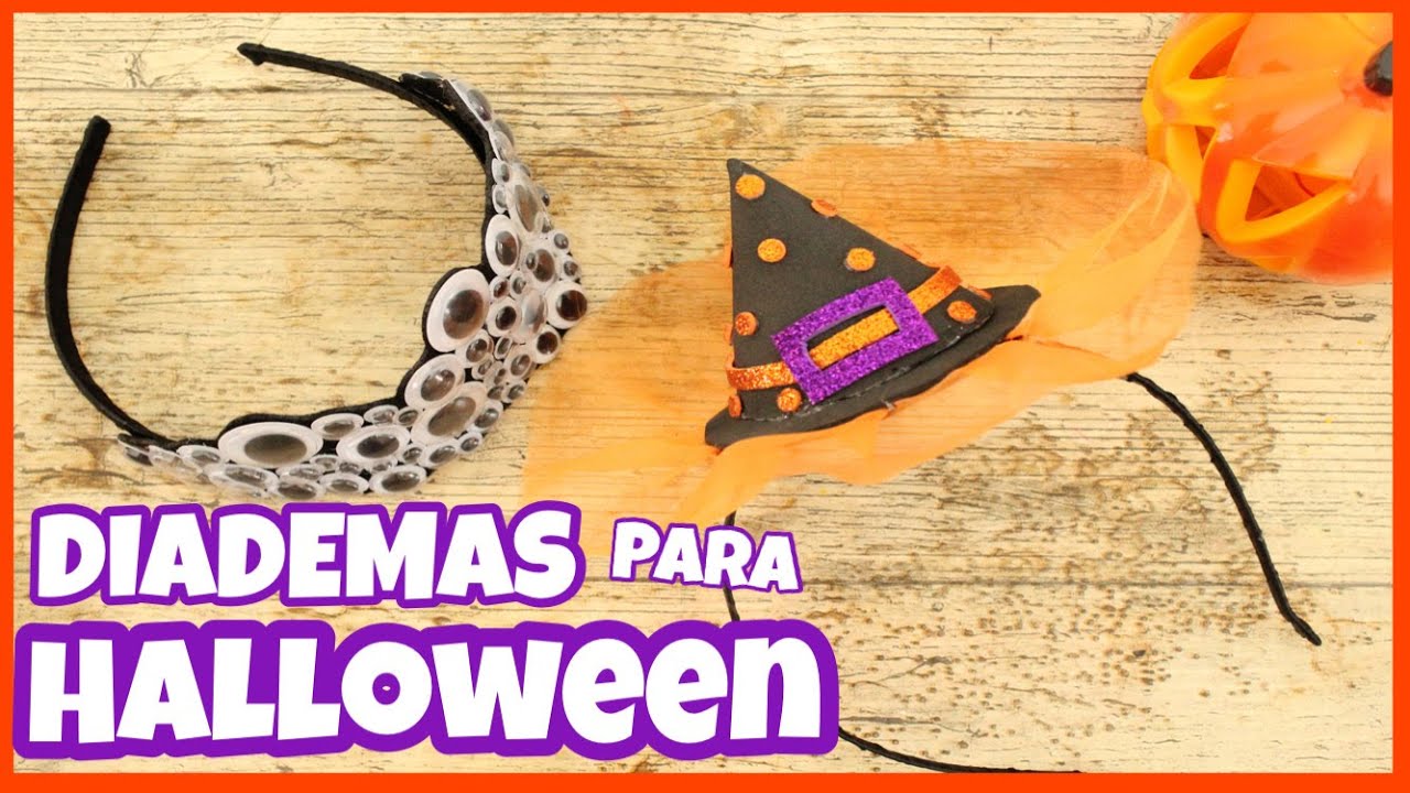 DIADEMAS DE HALLOWEEN || DIY