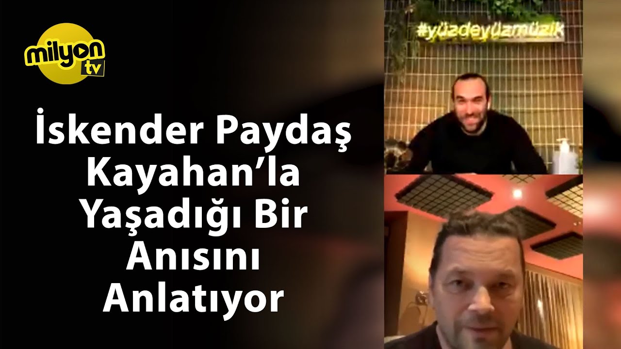 İskender Paydaş / Kayahan'la Yaşadığı Bir Anısını Anlatıyor - Umut Kuzey Online Soru Cevap Köşesi