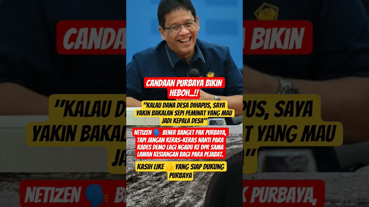 CANDAAN PURBAYA BIKIN HEBOH.