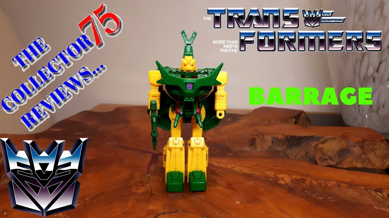 Transformers G1 Deluxe Insecticon BARRAGE Review