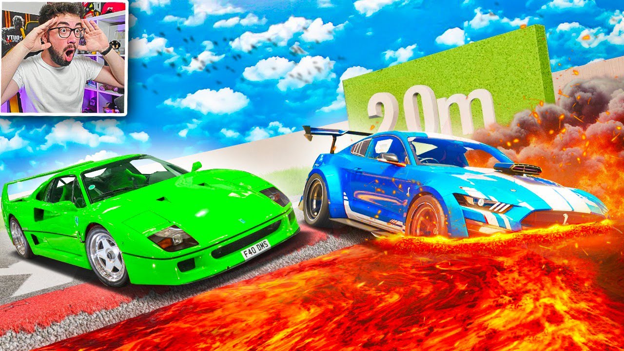 PRUEBAS DE FRENADO CON ACCIDENTES 💥 | BeamNG Drive