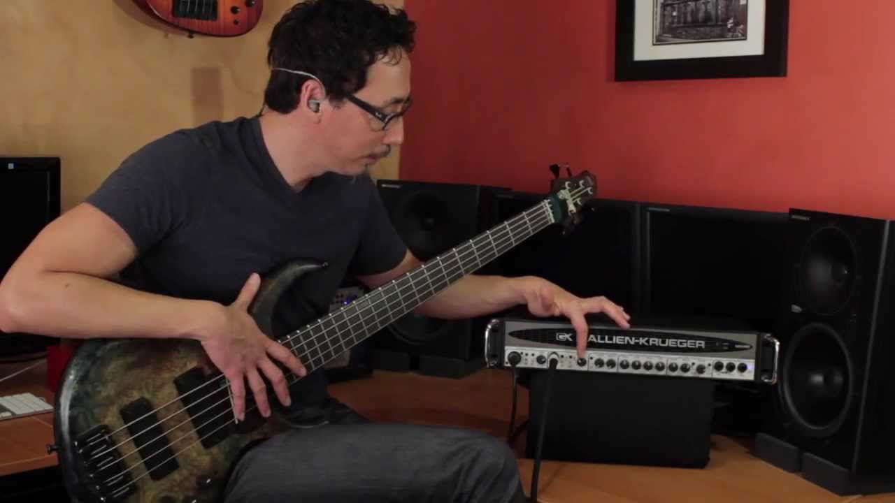 Демонстрация Gallien-Krueger 1001 RB от Норма Стоктона