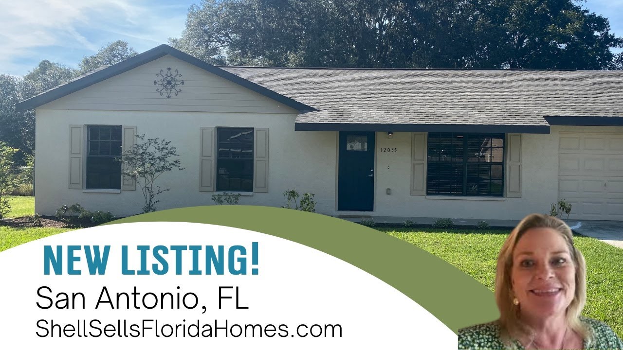 [NEW LISTING!] The Cutest Little Starter Home for Sale in San Antonio, FL!