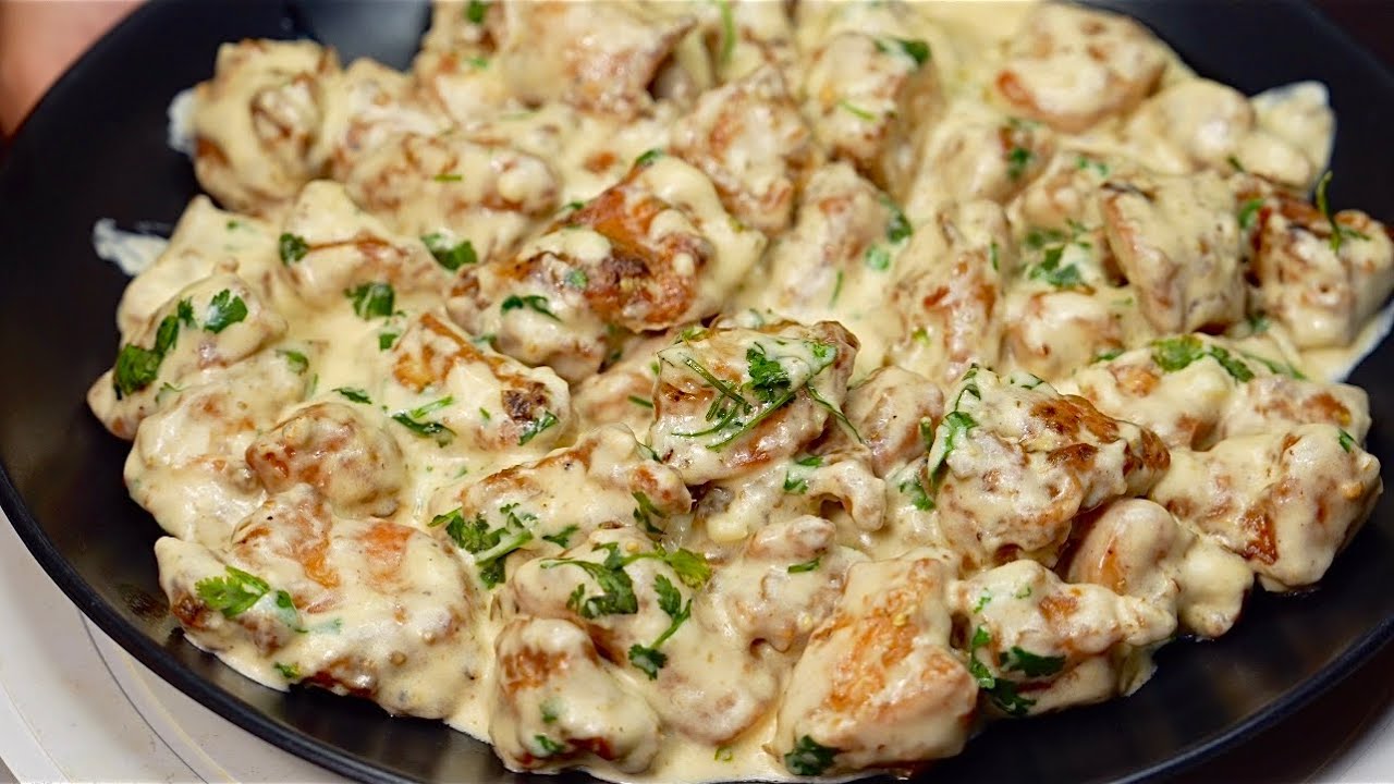 Nawabi Chicken Chatkara Boti Fry | Creamy and Cheesy Chicken Recipe