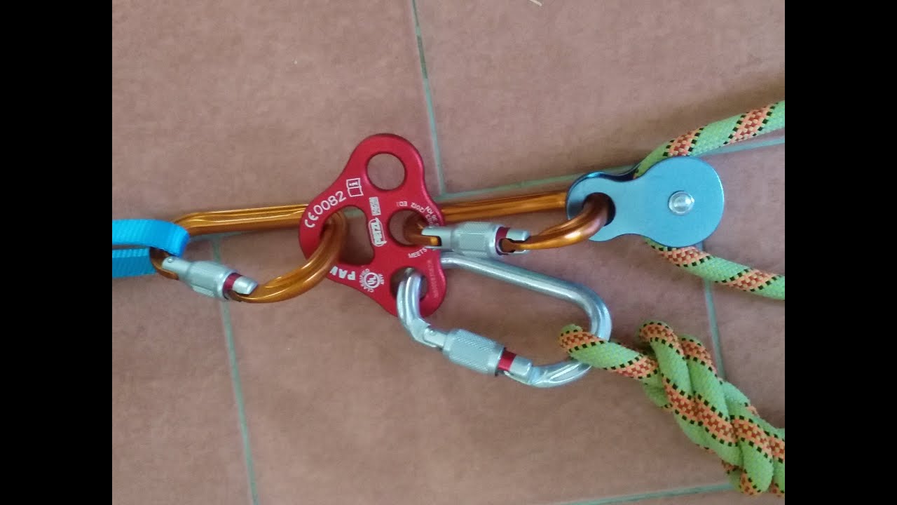 tutorial paranco poldo per lavori su funi treeclimbing soccorso