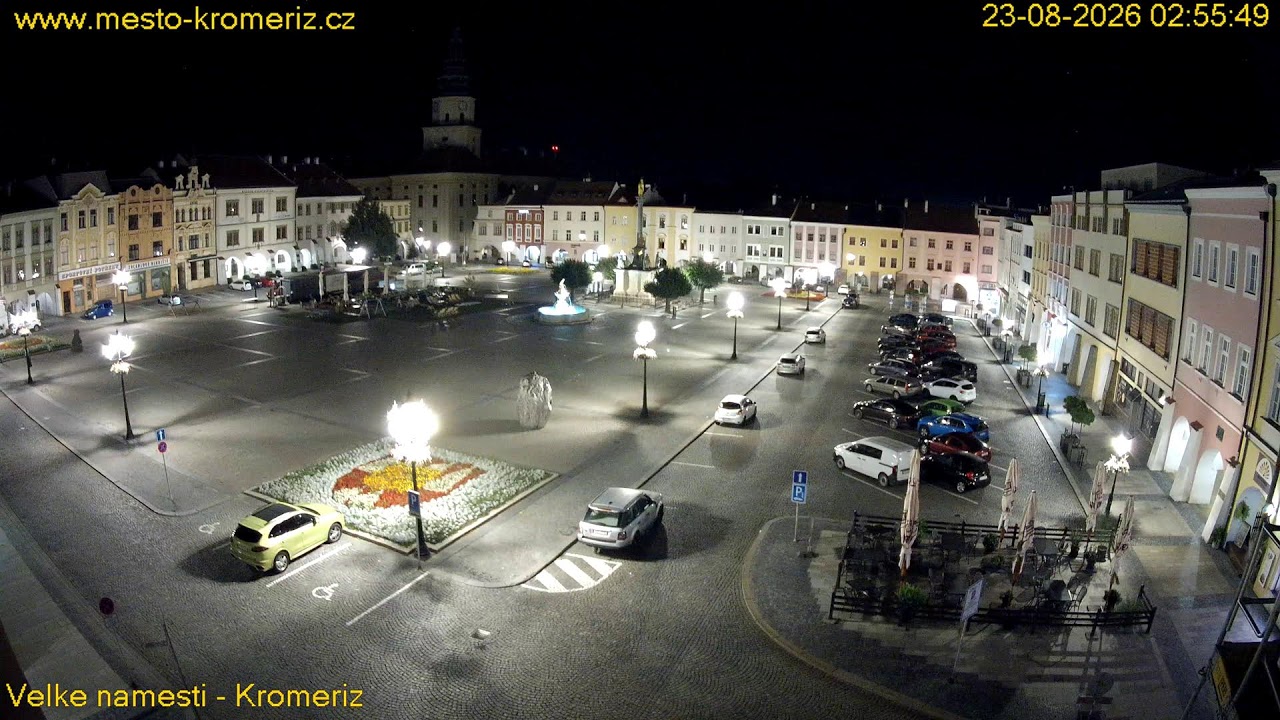 Kroměříž - Velké náměstí - 4K