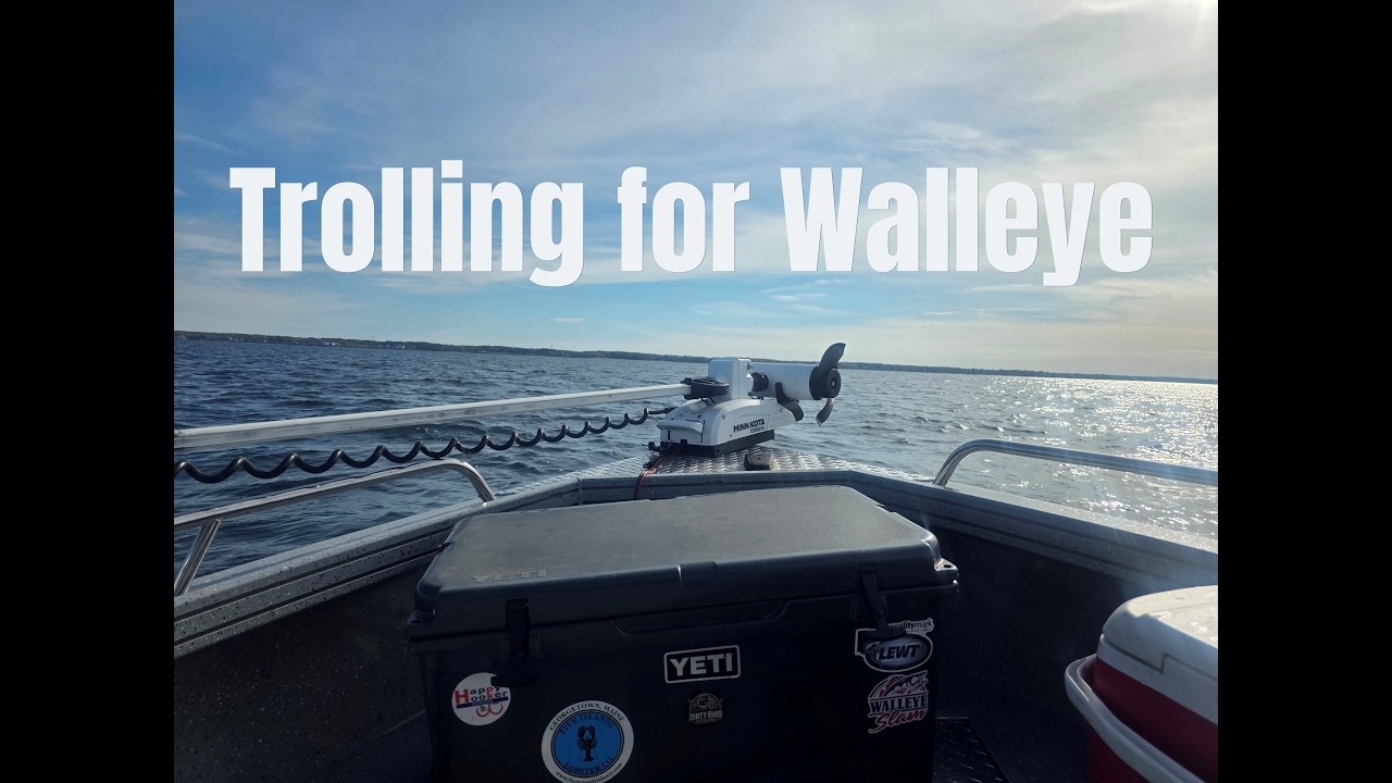 Two Trolling Techniques for  Lake Erie Walleye