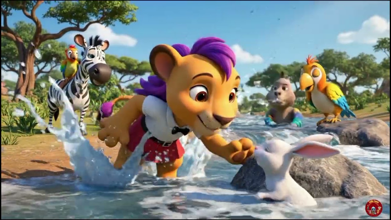 Korean | 심바와 익사하는 토끼 | Simba and the Drown Rabbit