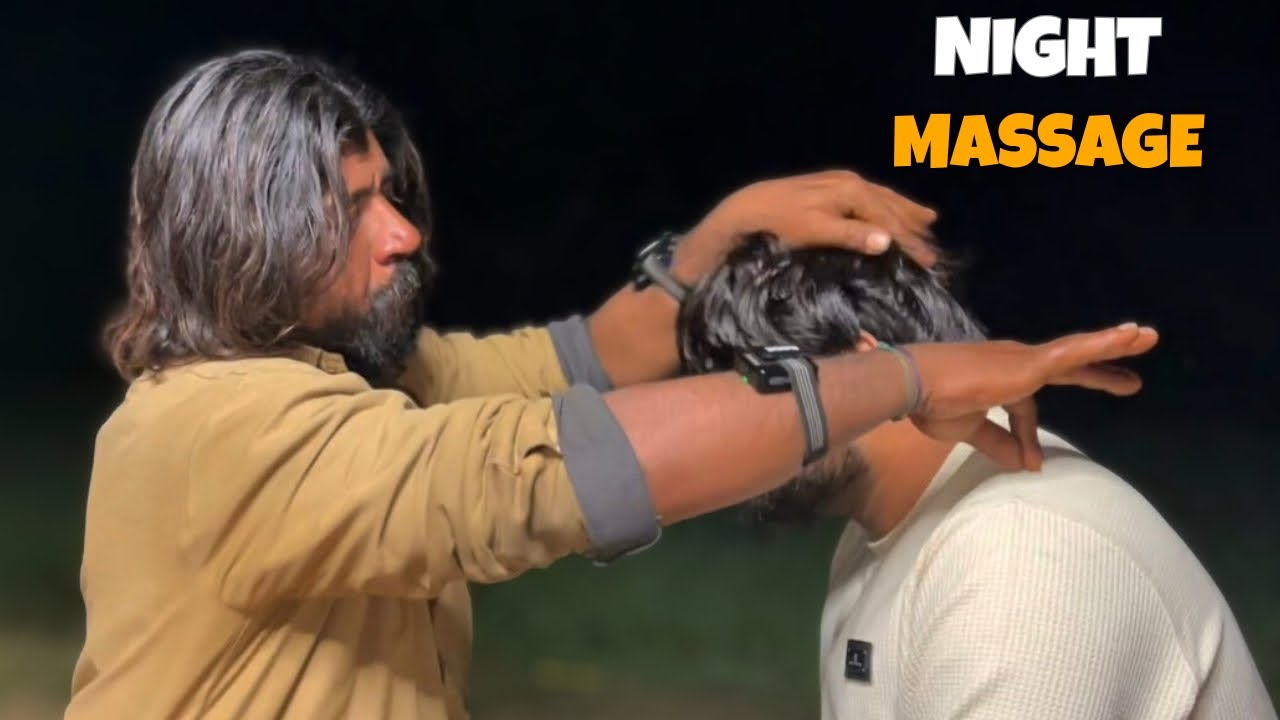 BENGALI BABA FIRST ASMR NIGHT SLEEPING MASSAGE | RELAXING CRACKS & DEEP SLEEP THERAPY