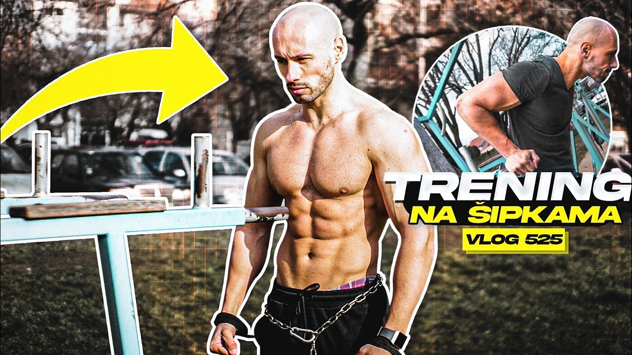Prvi trening u parku na šipkama! Vlog 525