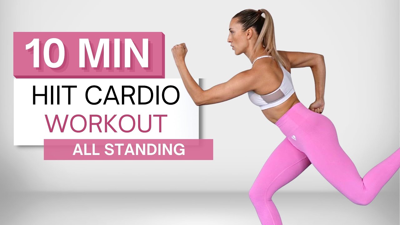 10-минутная убийственная высокоинтенсивная кардио-тренировка | Все упражнения стоя | Удобно для з...