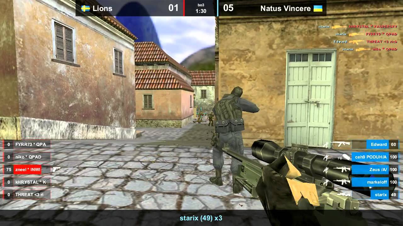 Na`Vi vs. LIONS @ inferno map 3