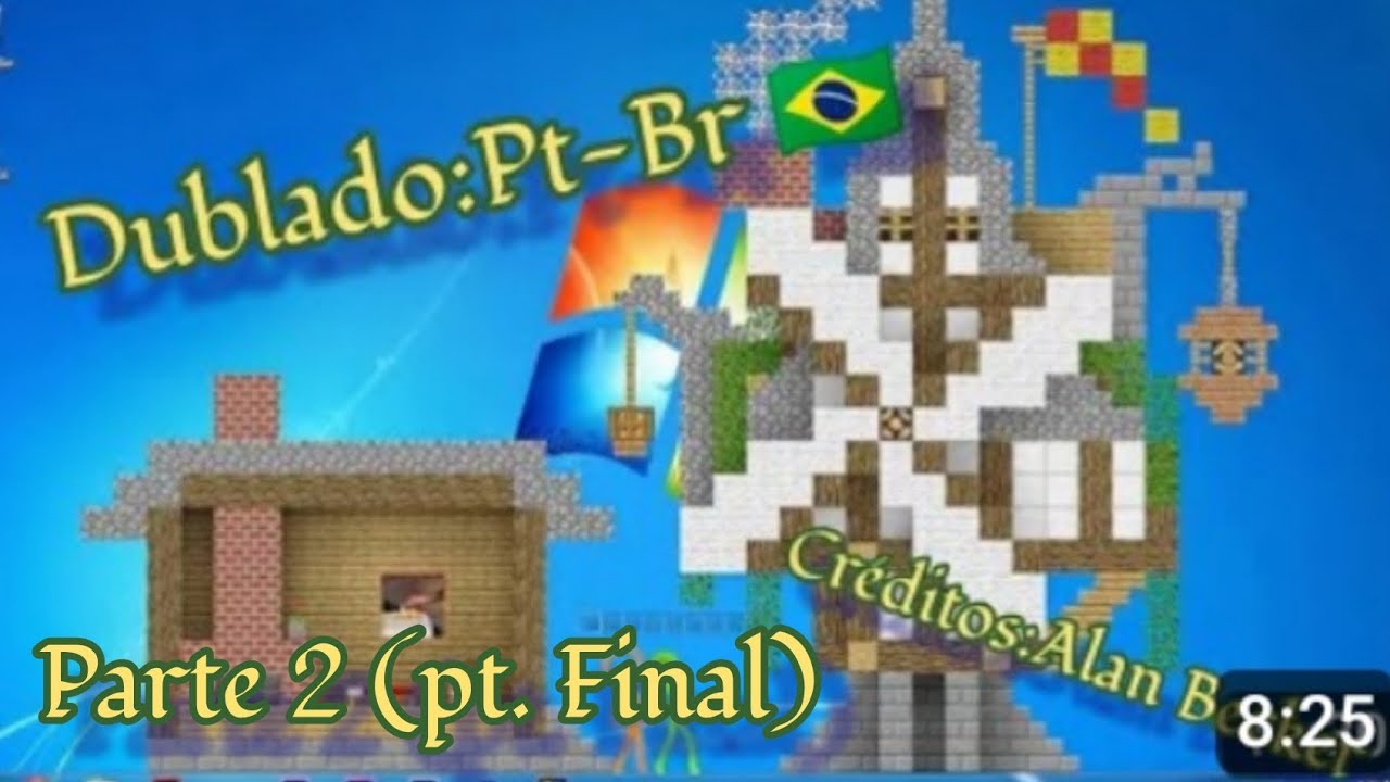 animação VS Minecraft -Dublado-PT BR (parte 2)