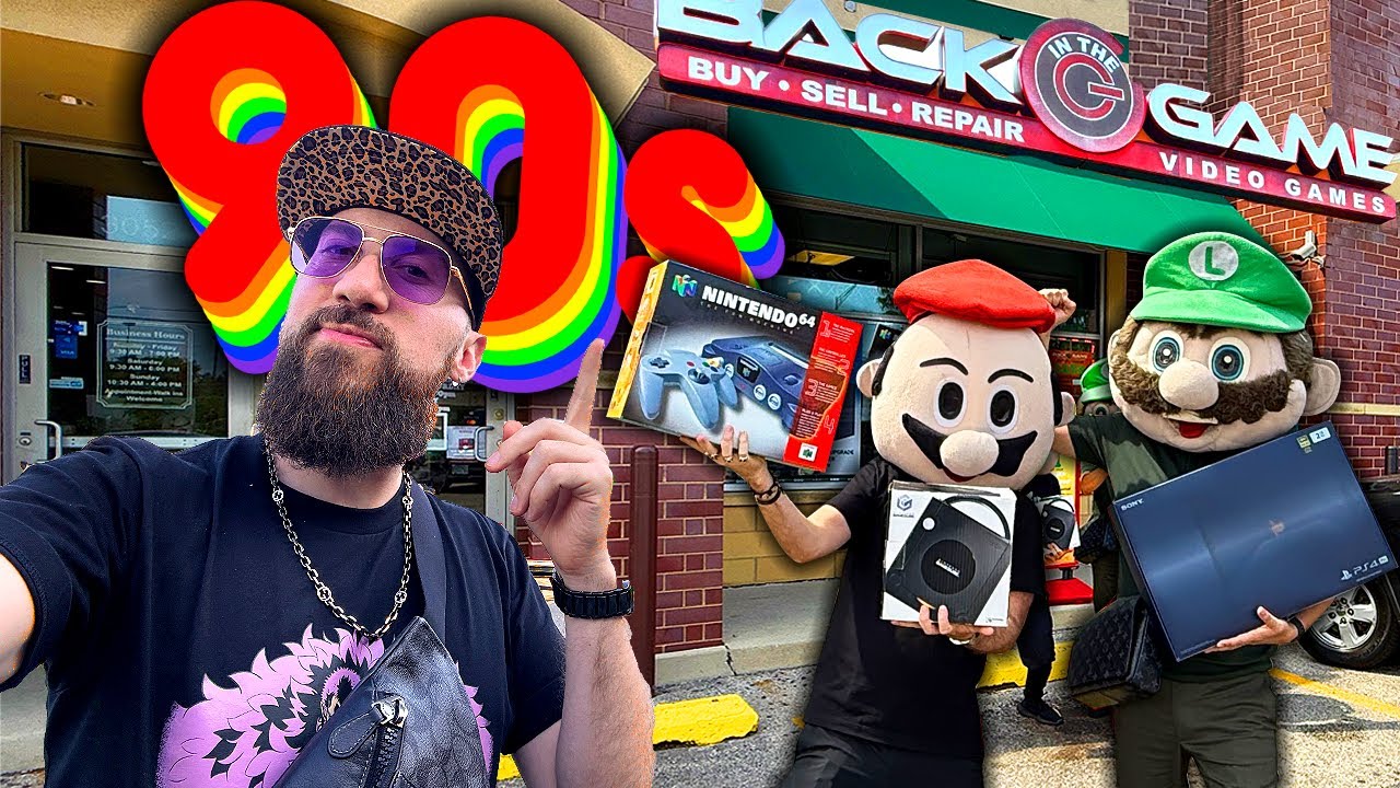 GASTAMOS TODO NUESTRO DINERO EN VIDEOJUEGOS  Y JUGUETES RETRO!