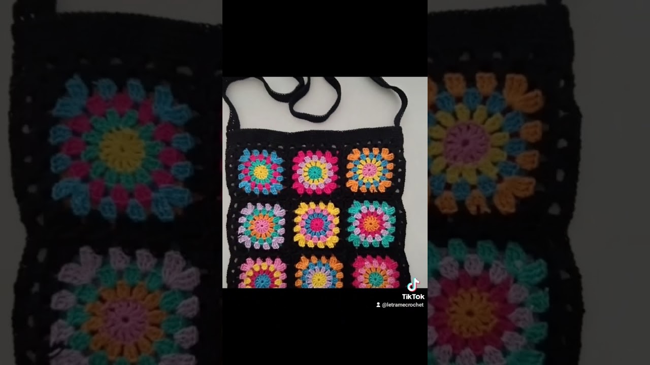 #granny #mattonelle #borsa #uncinetto #crochet #handmade