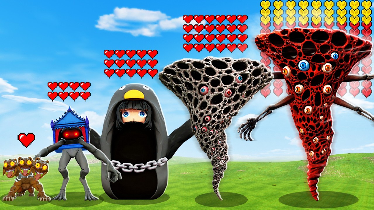 Which BOSS TORNADO TRYPOPHOBIA is Immortal in Garry's Mod