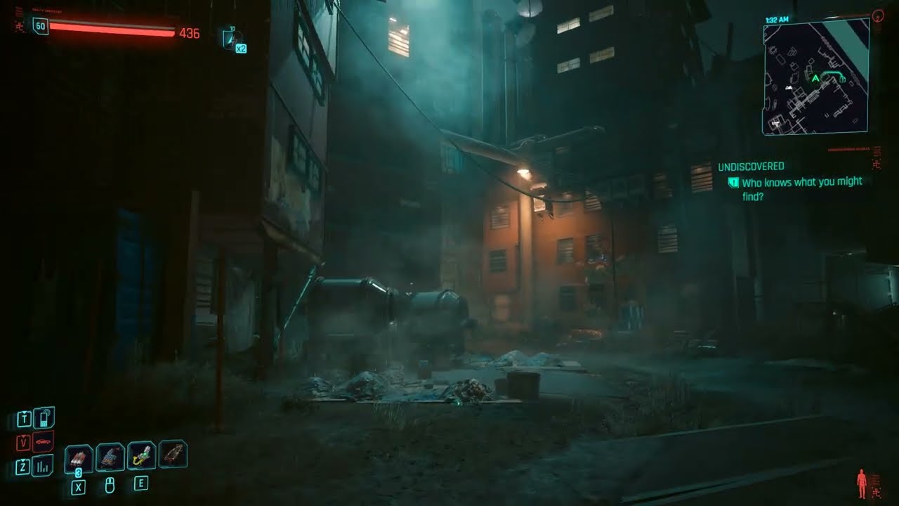 Cyberpunk 2077 2.3 Gig: Prototype in the Scraper