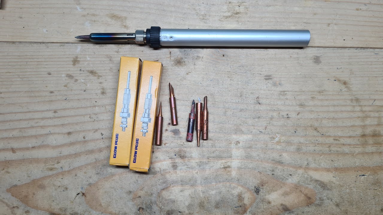 DIY lead soldering iron with spark plugs is very simple