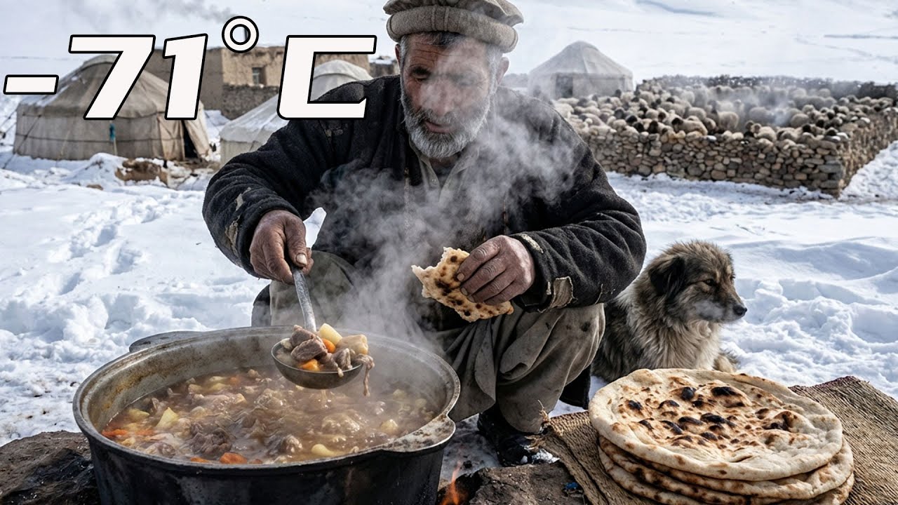 Surviving Shepherd Life in One of the Coldest Villages of Afghanistan ❄️🐑
